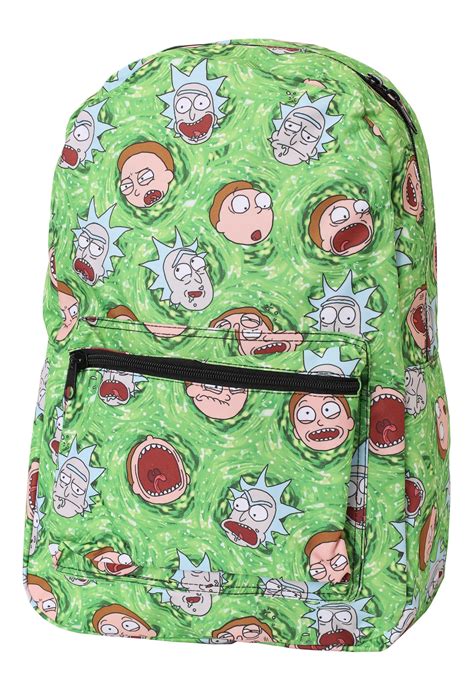 rick and morty backpack